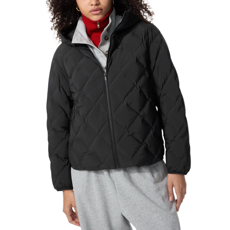 UNIQLO Puffer Jackets Women's Black Moderate