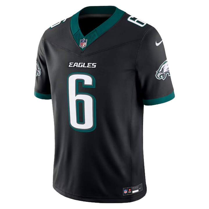Nike Nike NFL Rugby Jerseys Men's Black V Neck Moderate