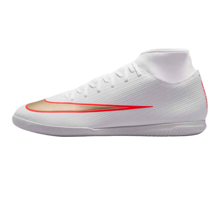 Nike Nike Mercurial Superfly 11 Soccer Shoes Unisex High Top White/Bright Dark Red/Fuzzy