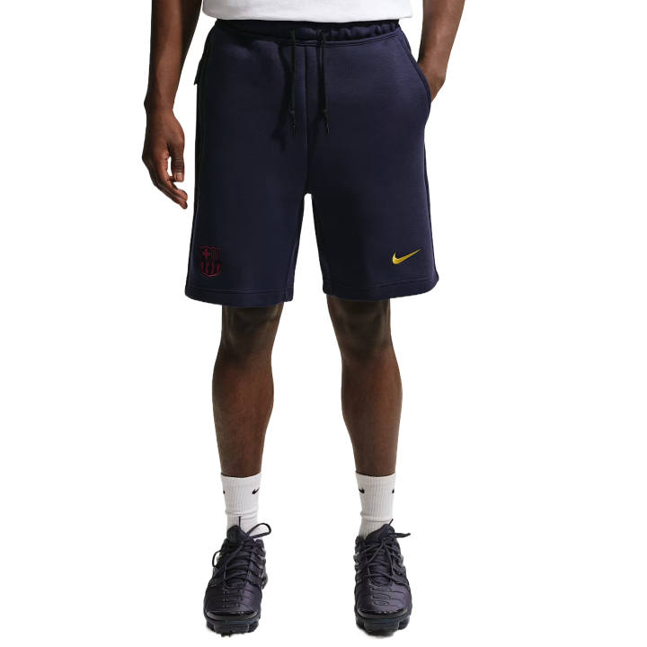 Nike Nike FC Soccer Bottoms Men's Blackized Blue/Mineral Yellow Moderate
