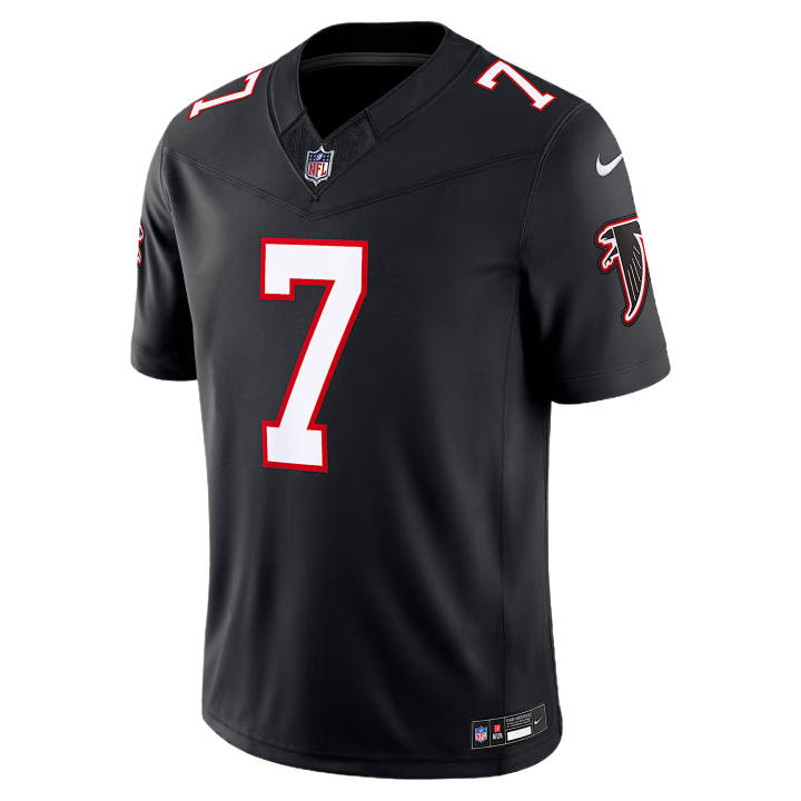 Nike Nike NFL Rugby Jerseys Men's Black V Neck Moderate