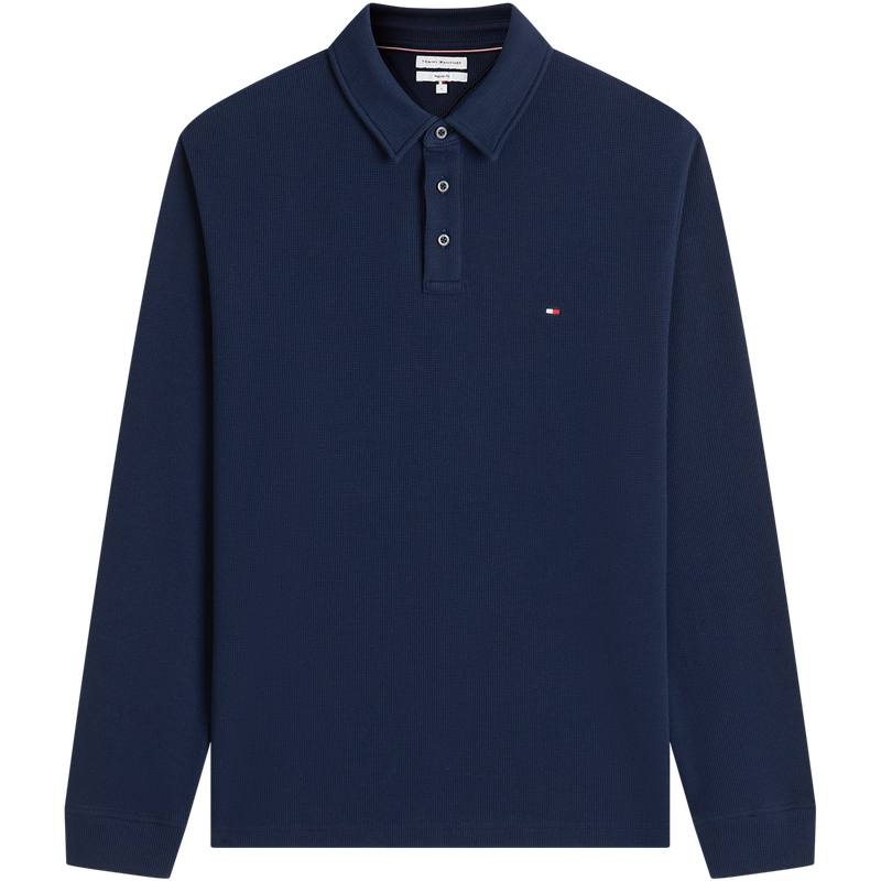 Tommy Hilfiger Polo Shirts Men's Marine Blue DCC Polo Collar Moderate