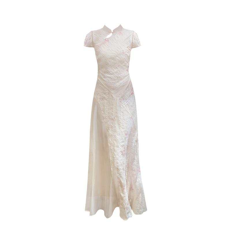 SIXUSICHOU Short Sleeved Dress Women's