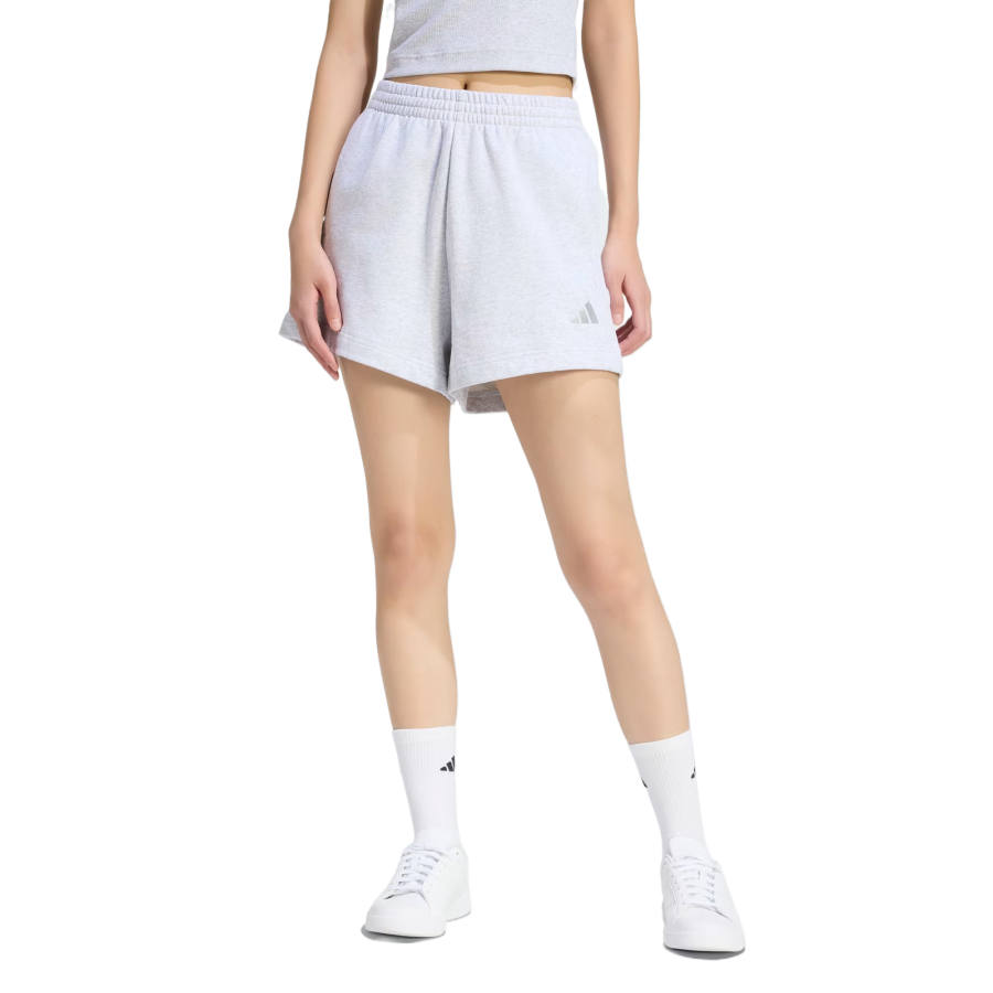 Adidas Adidas Sportswear Casual Shorts Women's Light Gray Heather Moderate