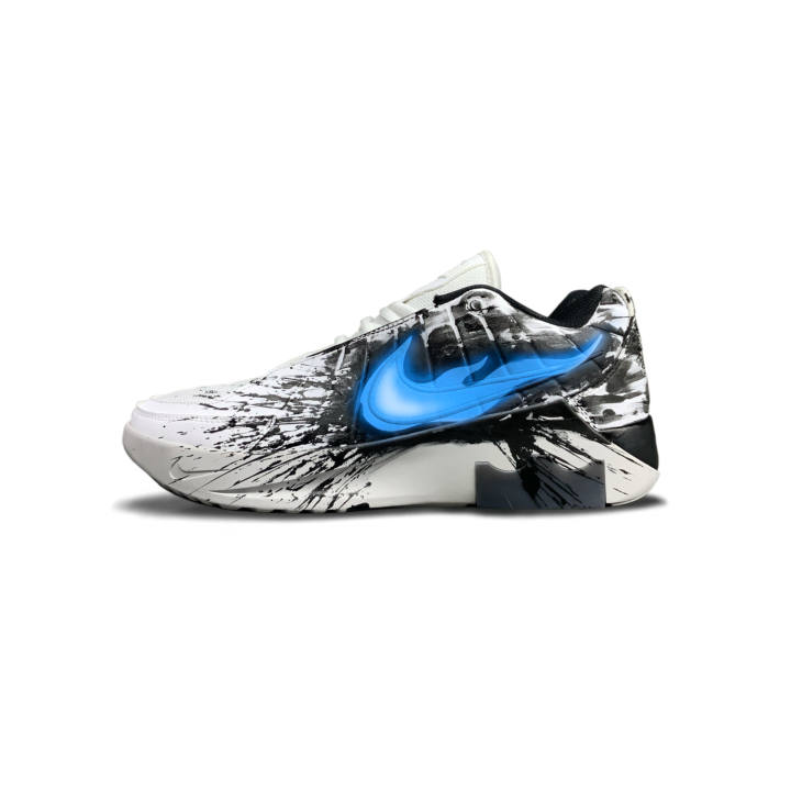 Nike Nike Basketball Shoes Men's High Top White/Blue/Black
