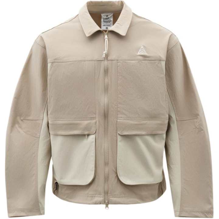 Nike Nike ACG Jackets Men's Dark Khaki Lapel Moderate
