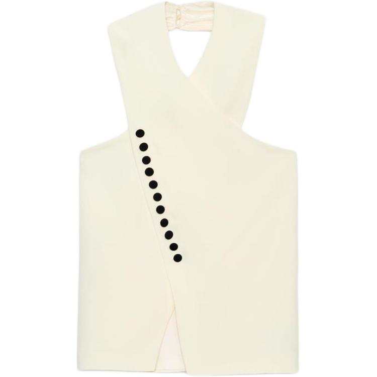 ZARA Tank Tops Women's White