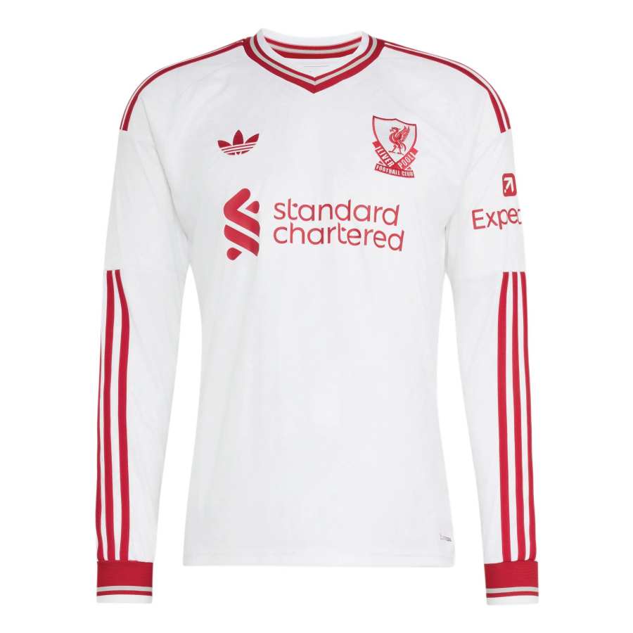 Adidas Originals Soccer Jerseys Men's White/Red V Neck Moderate