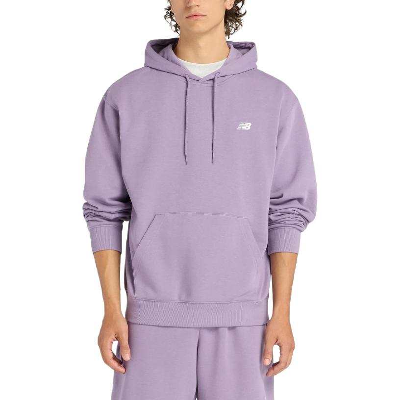New Balance New Balance Sweatshirts Men's Violet Hooded Non Detachable Moderate