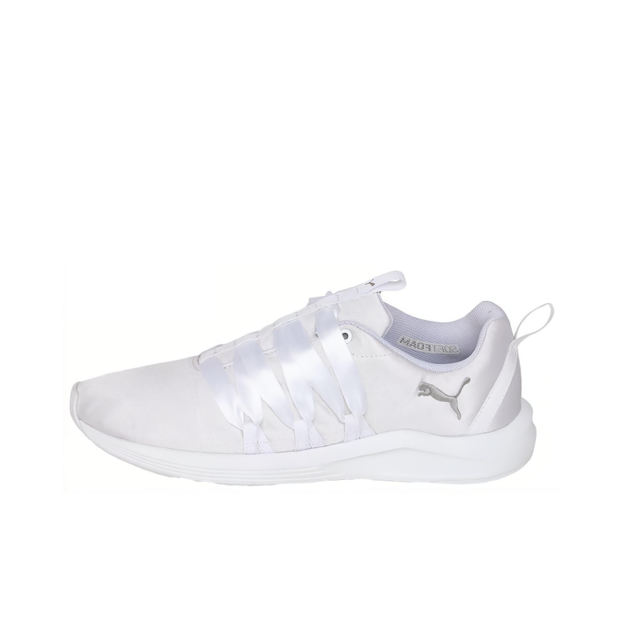 PUMA Prowl Lace Up Abrasion Resistant Low top Casual Shoes Women's White