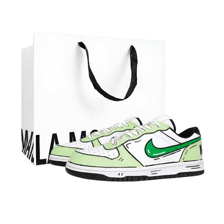 Nike Nike Big Skateboard Shoes Unisex Low Top White