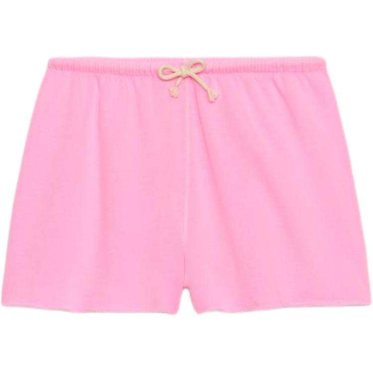 ZARA Casual Shorts Women's Neon Pink Red