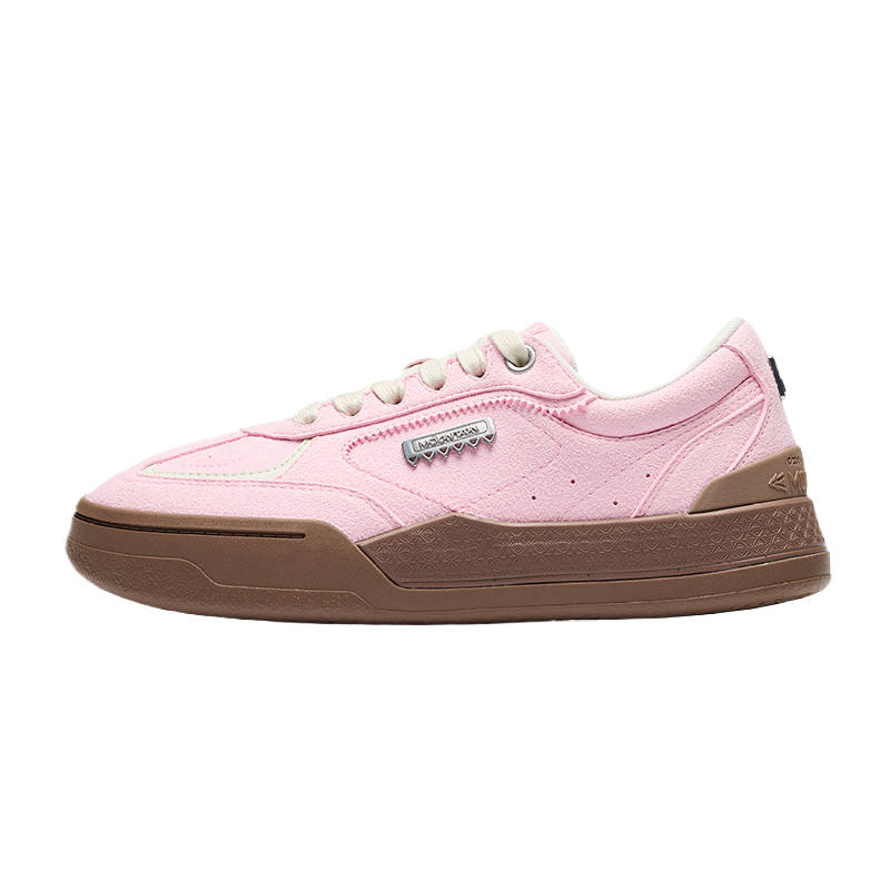 ANTA MOUNTAIN Skateboard Shoes Women's Low Top Cute Pink