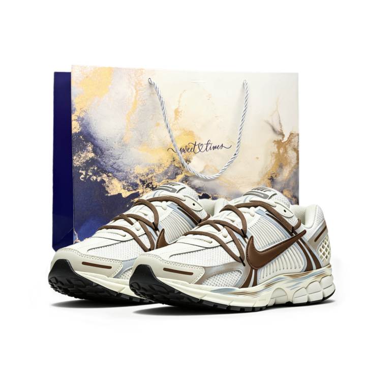 Nike Nike Zoom Vomero 5 Running Shoes Unisex Low Top Brown