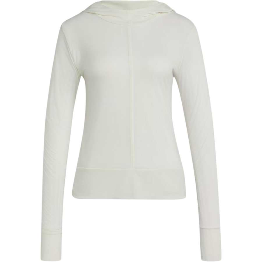 Adidas Adidas T Shirts Women's Ecru Hooded Non Detachable