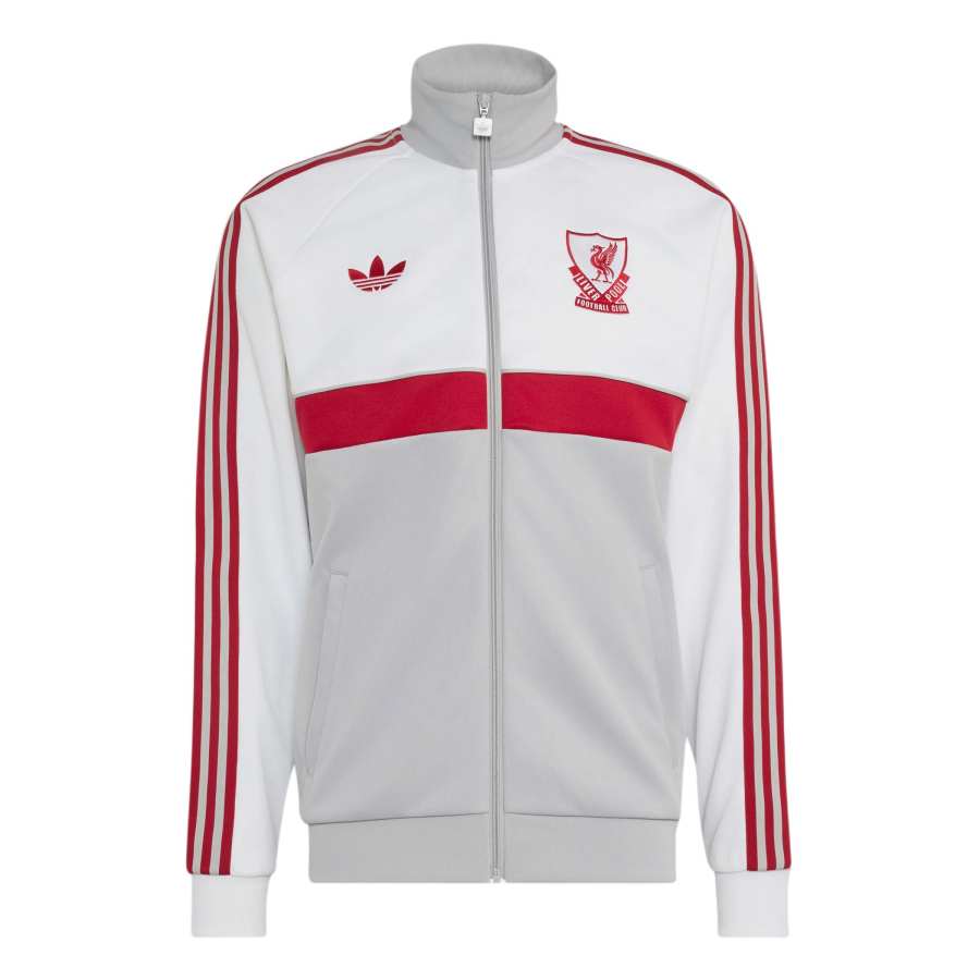 Adidas Originals Jackets Men's White/Light Gray Moderate