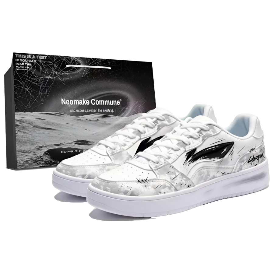 Li-Ning Li Ning Sycee Skateboard Shoes Unisex Low Top Gray