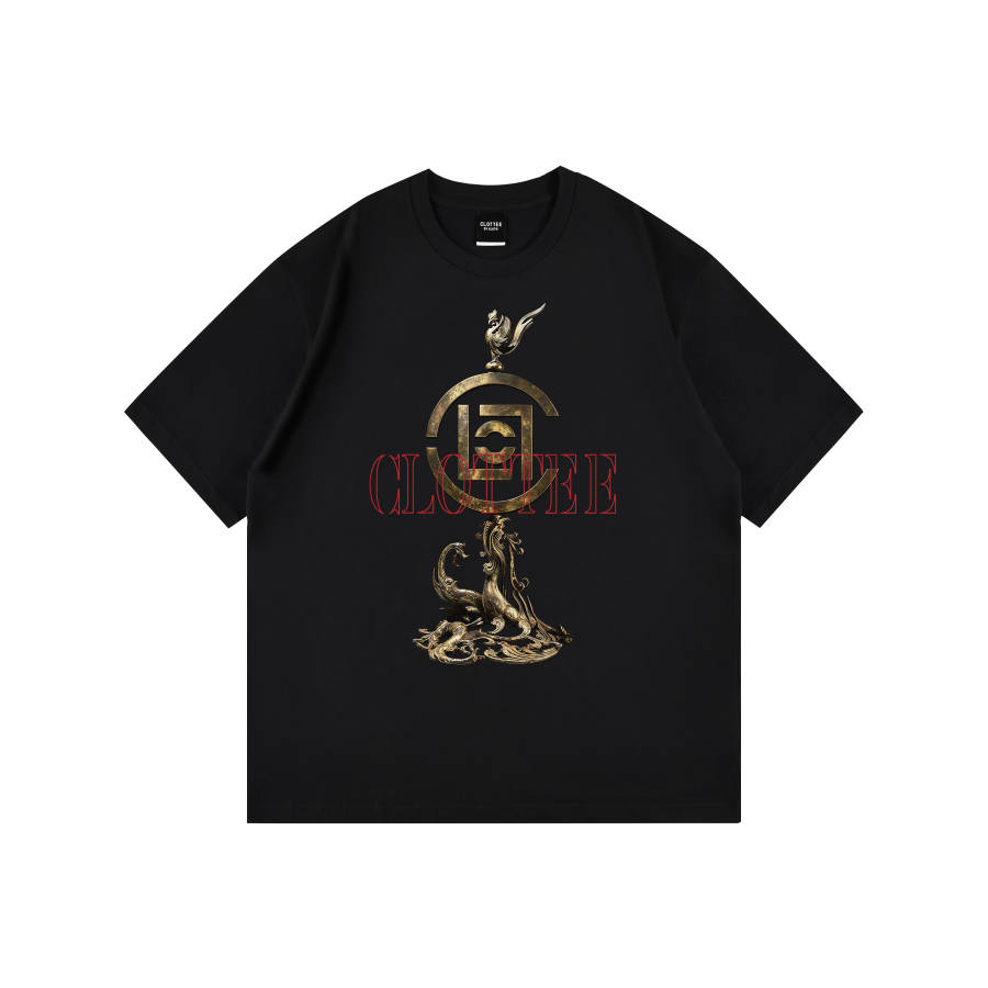 CLOT T Shirts Unisex Crew Neck Moderate Straight Fit
