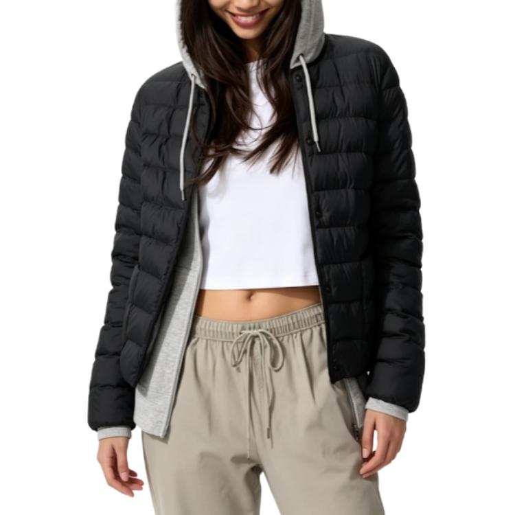UNIQLO PUFFTECH Puffer Jackets Women's Black Moderate