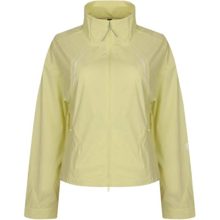 Adidas Adidas Jackets Women's Neon Green Stand Collar Moderate