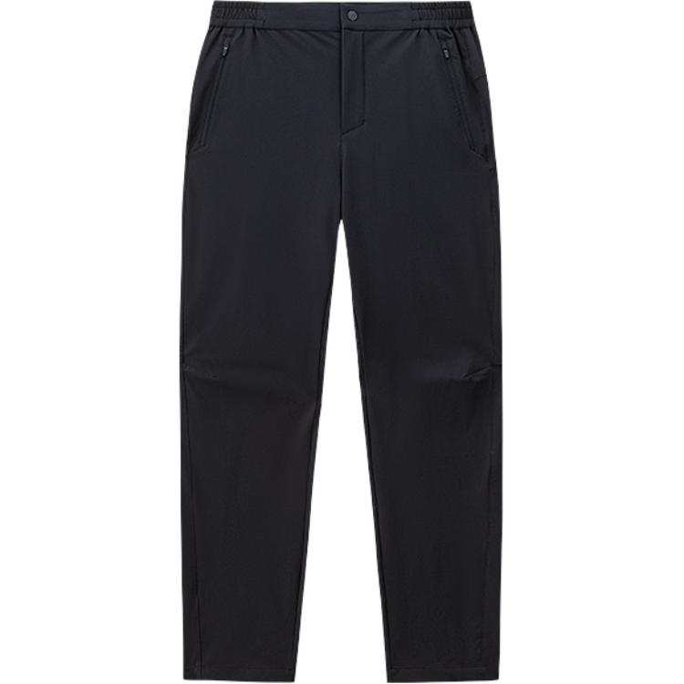 ANTA Variety Training Collection Sports Pants Men's Black Moderate Straight Fit Pants