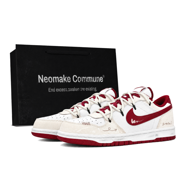 Nike Nike Big Skateboard Shoes Unisex Low Top Red