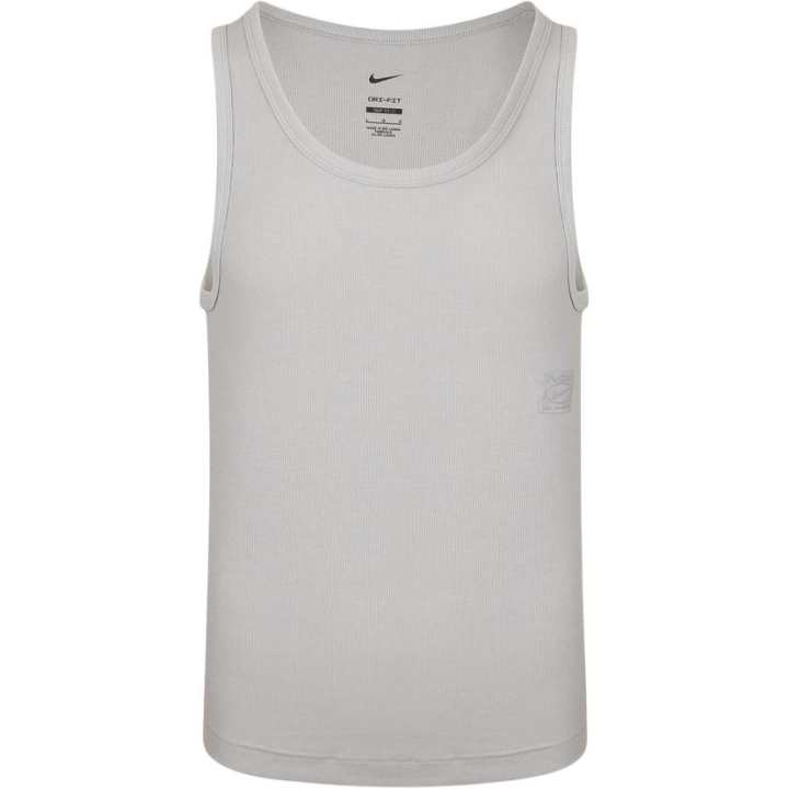 Nike Nike Tank Tops Men's Gray Crew Neck Moderate