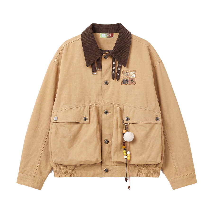NSTNEW START Jackets Unisex Lapel Moderate Straight Fit