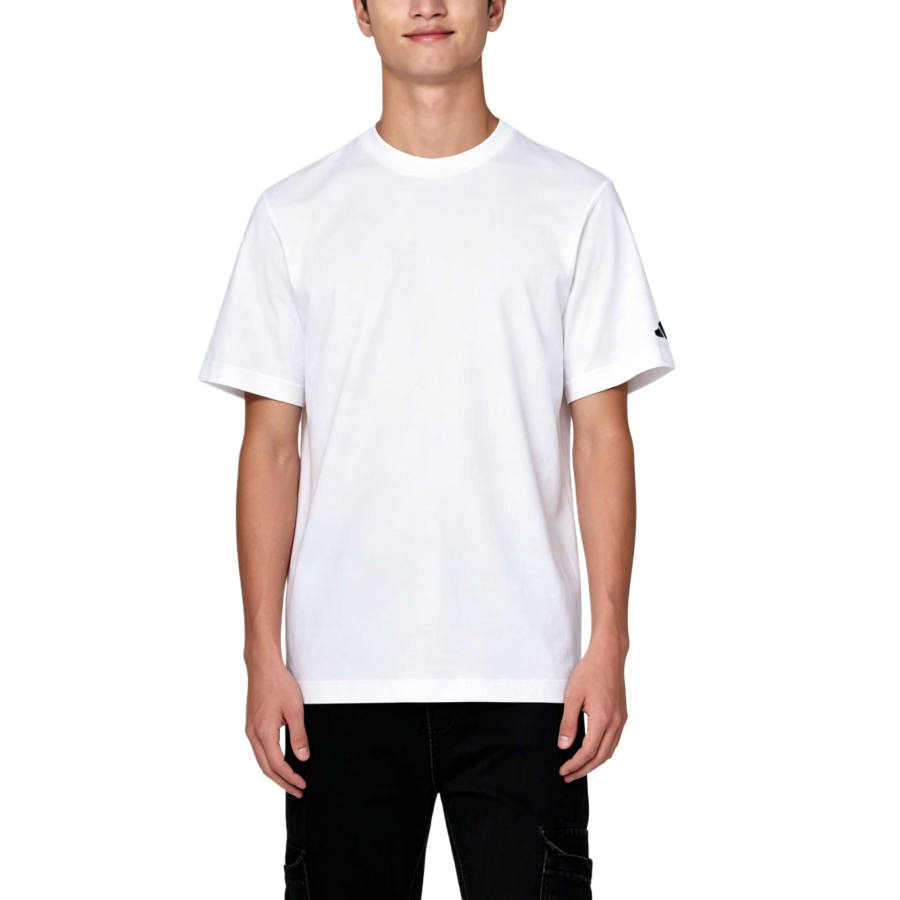 Adidas Adidas T Shirts Unisex White Crew Neck Moderate