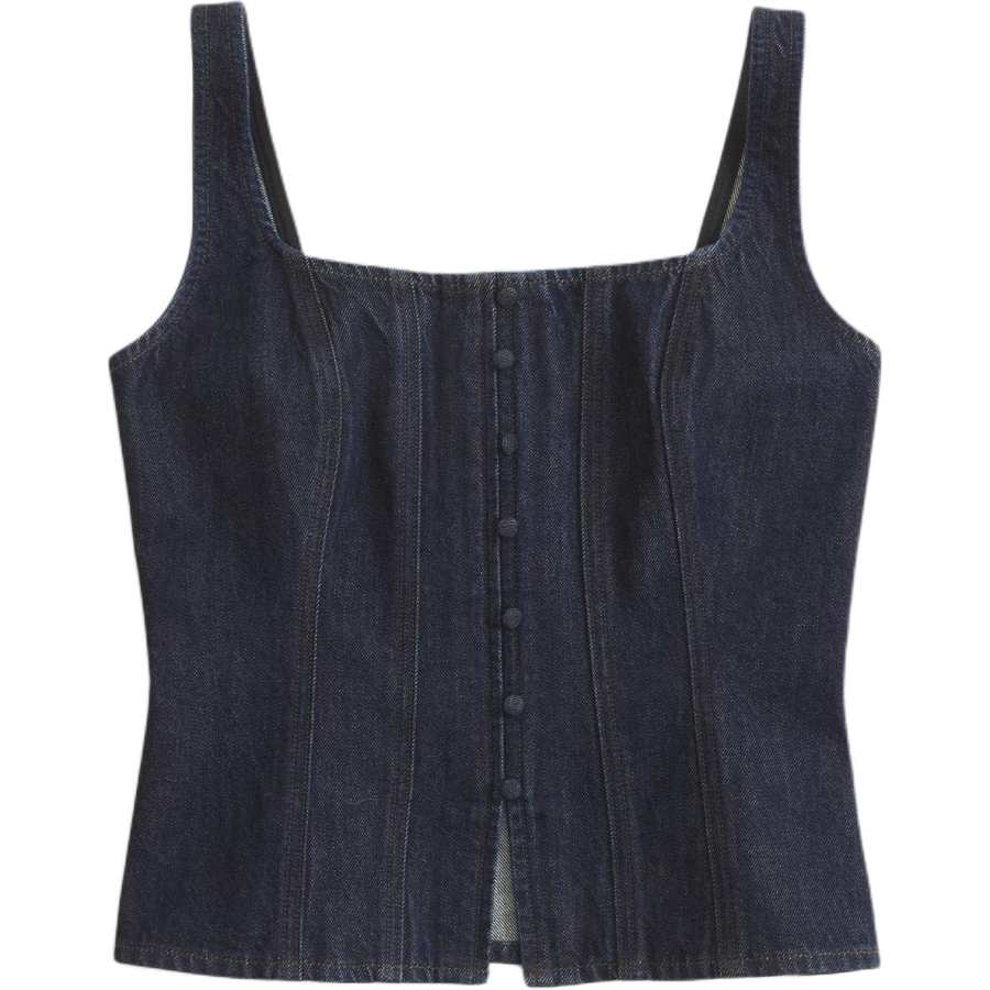 Abercrombie&Fitch Tank Tops Women's Dark Blue