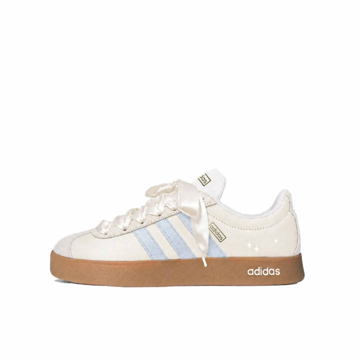 Adidas Adidas VL COURT 2.0 German Army Trainers Unisex Low Top Silver