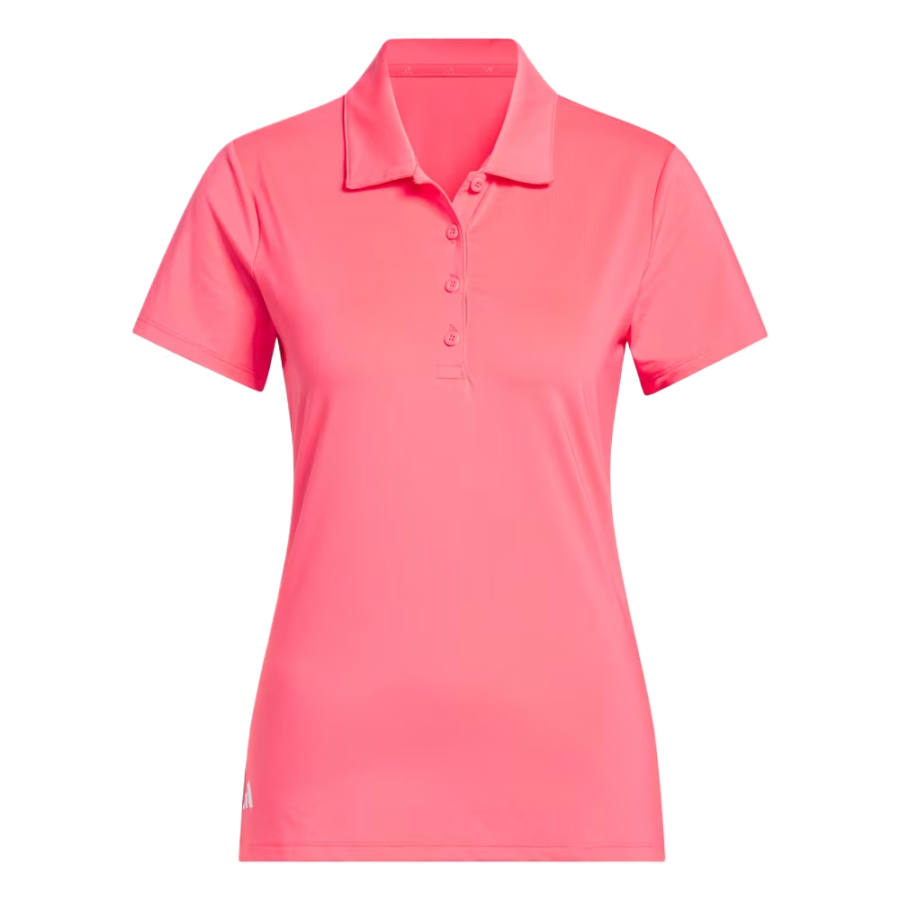 Adidas Adidas Ultimate365 Golf Clothing Women's Pure Turbo Polo Collar Moderate