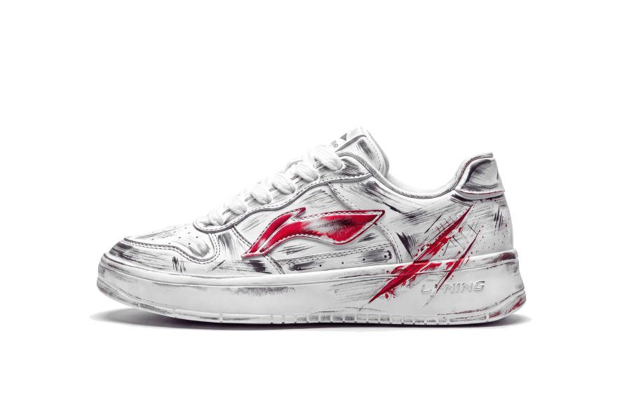 Li-Ning Li Ning Floating Boat Skateboard Shoes Men's Low Top Red/Black/Gray