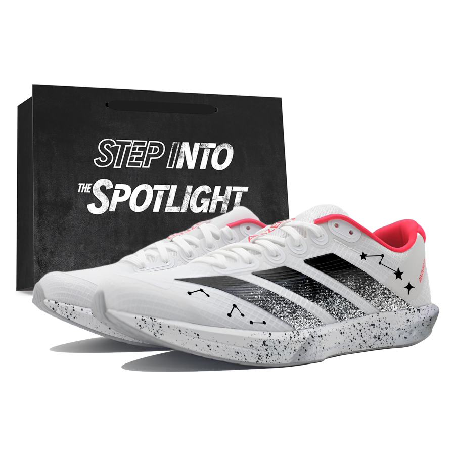 Adidas Adidas Adizero BK Running Shoes Unisex Low Top White