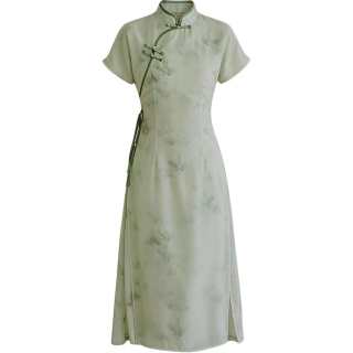 SIXUSICHOU Short Sleeved Dress Women's