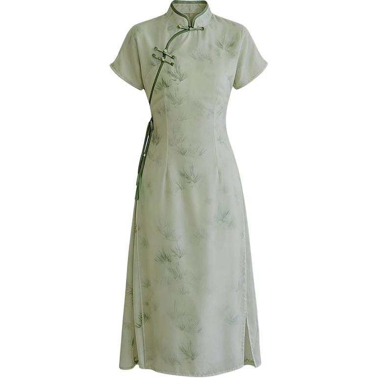 SIXUSICHOU Short Sleeved Dress Women's