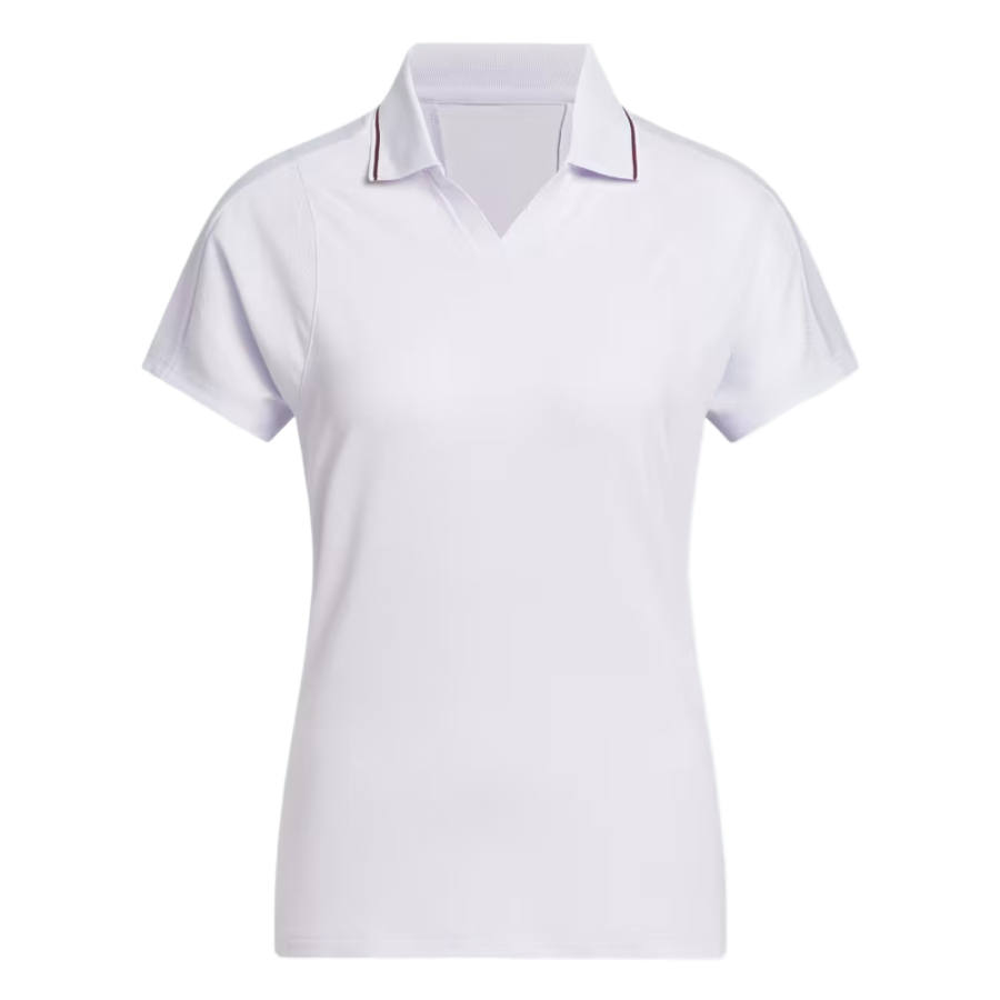 Adidas Adidas Ultimate365 Golf Clothing Women's Frozen Purple Polo Collar Moderate