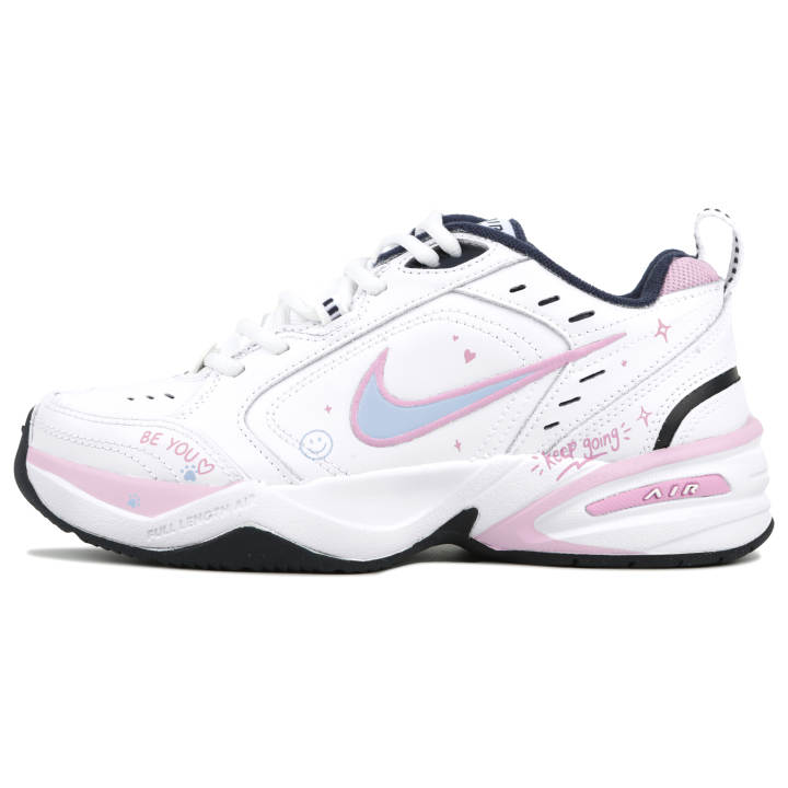 Nike Nike Air Monarch 4 Chunky Sneakers Women's Low Top White/Pink
