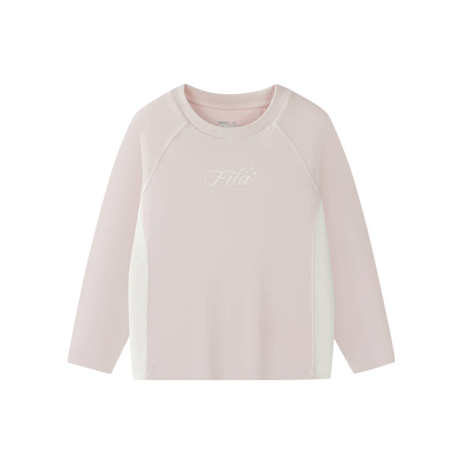 FILA KIDS T Shirts Crew Neck Moderate Stretch