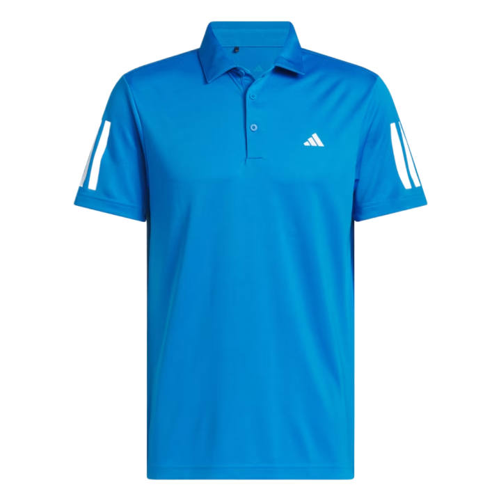 Adidas Adidas Performance Golf Clothing Men's Bright Blue Polo Collar Moderate