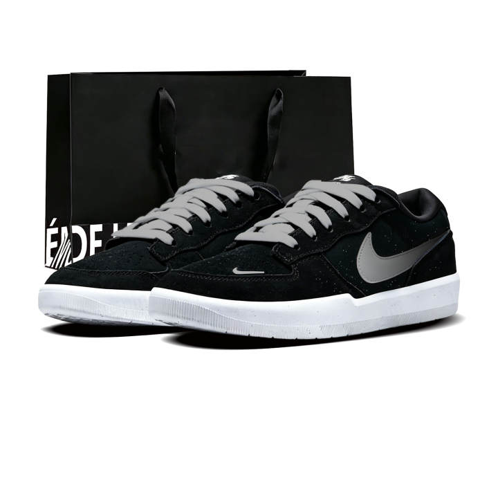 Nike Nike SB Force 58 Skateboard Shoes Unisex Low Top Gray