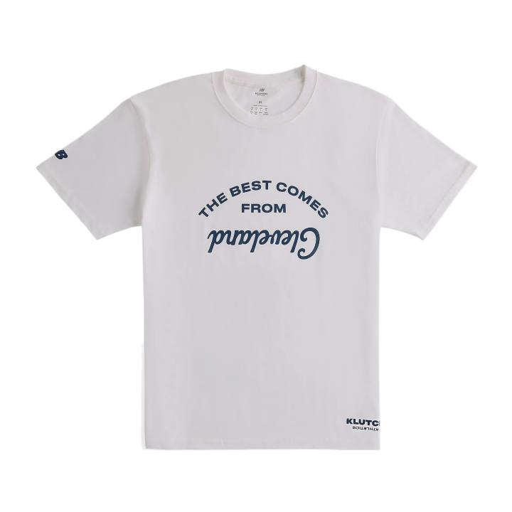 New Balance New Balance T Shirts Men's White Crew Neck Moderate