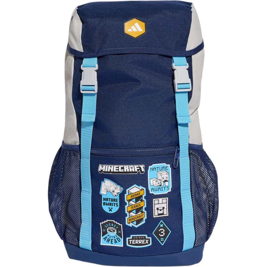 Adidas Adidas Minecraft Backpacks Dark Blue & Light Pure Gray
