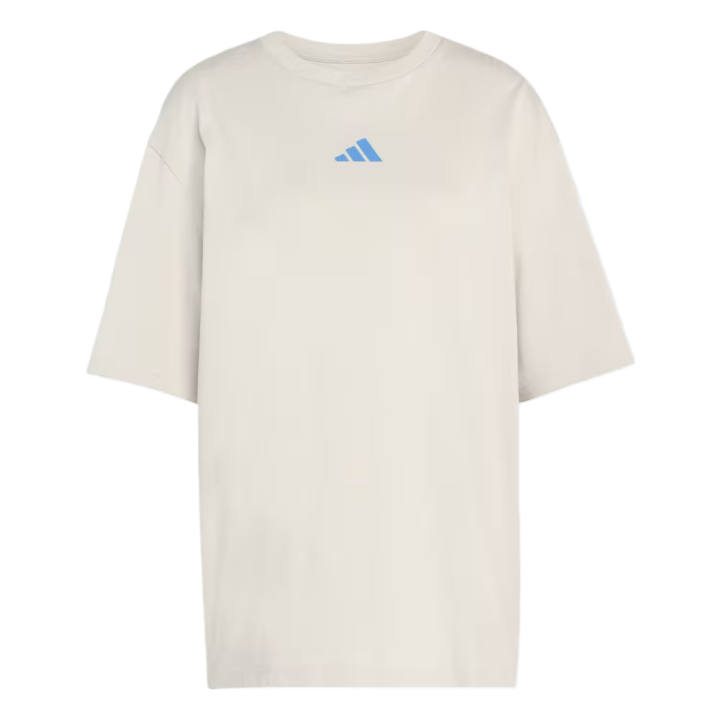 Adidas Adidas T Shirts Women's Beige Crew Neck Moderate