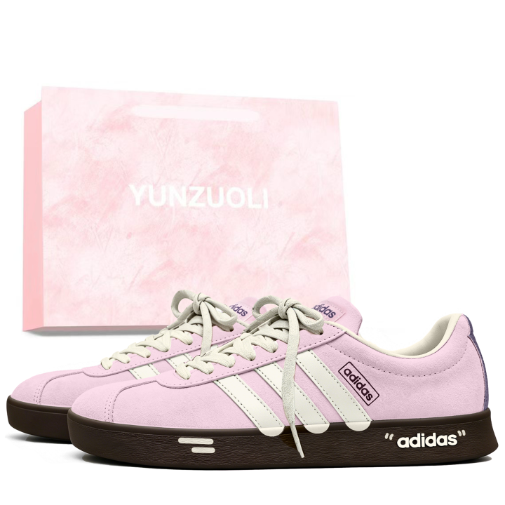 Adidas Adidas Vl Court Classic German Army Trainers Women's Low Top White
