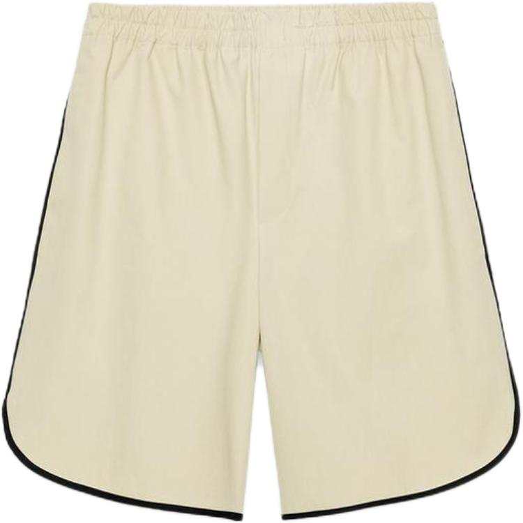 ZARA ZW Casual Shorts Women's Beige Yellow