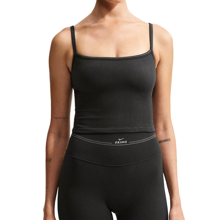 Nike Nike Sleeveless Sports Shirts Women's NSKM Obsidian/NSKM Armor Square Collar