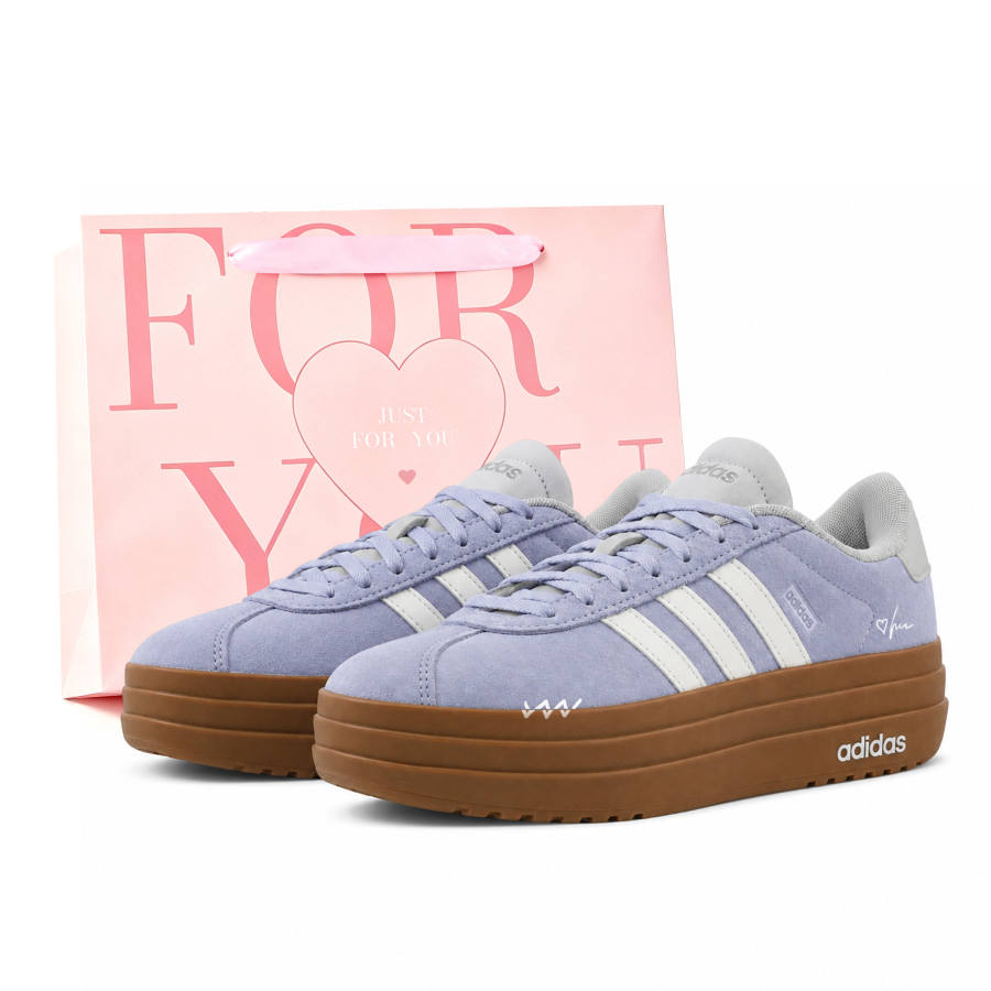Adidas Adidas VL Court Bold German Army Trainers Women's Low Top White