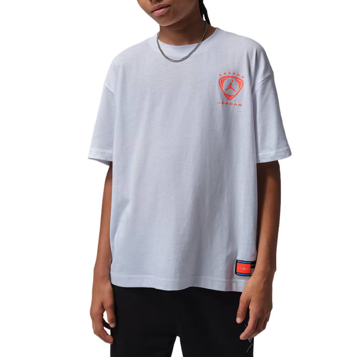 Jordan Jordan Kids T Shirts Crew Neck Moderate