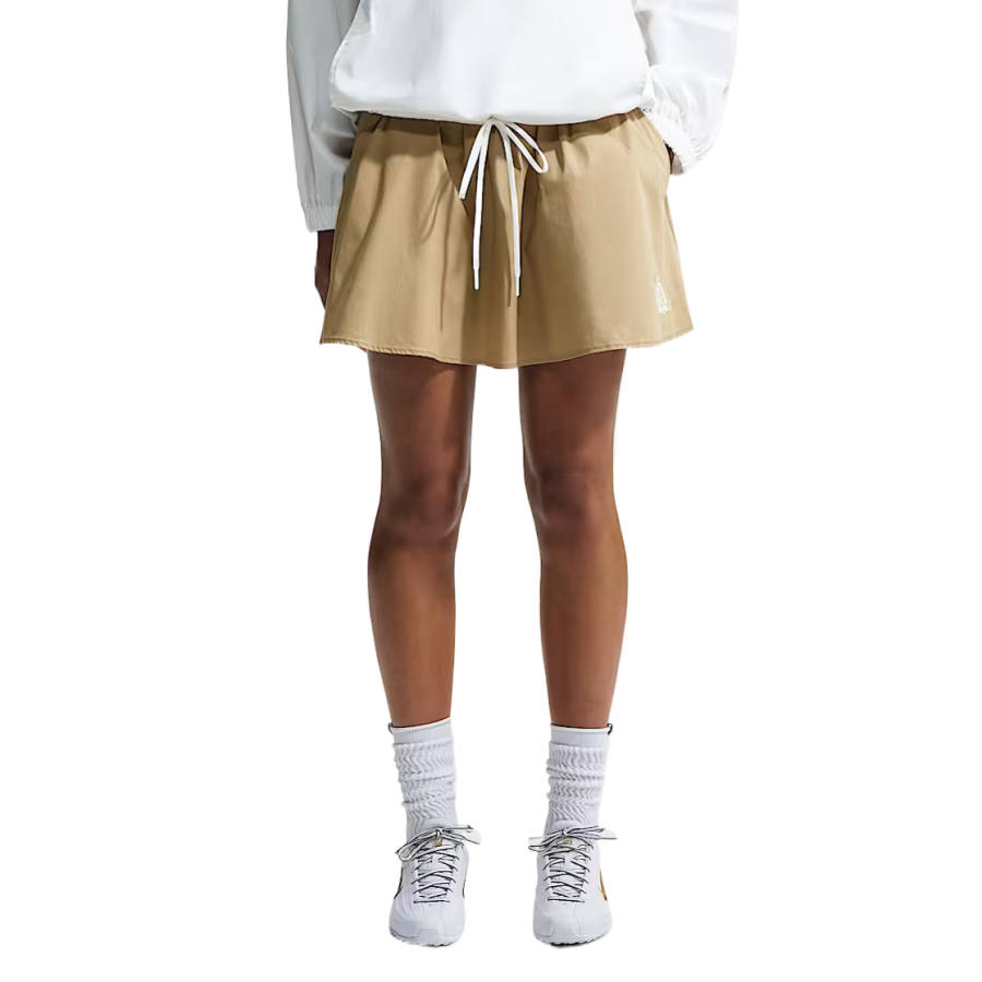 Nike Nike Sportswear Casual Short Skirts Women's Parachute Beige/White/White Moderate Short Skirt
